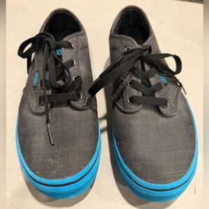 Vans Kids Sneakers in Black and Blue